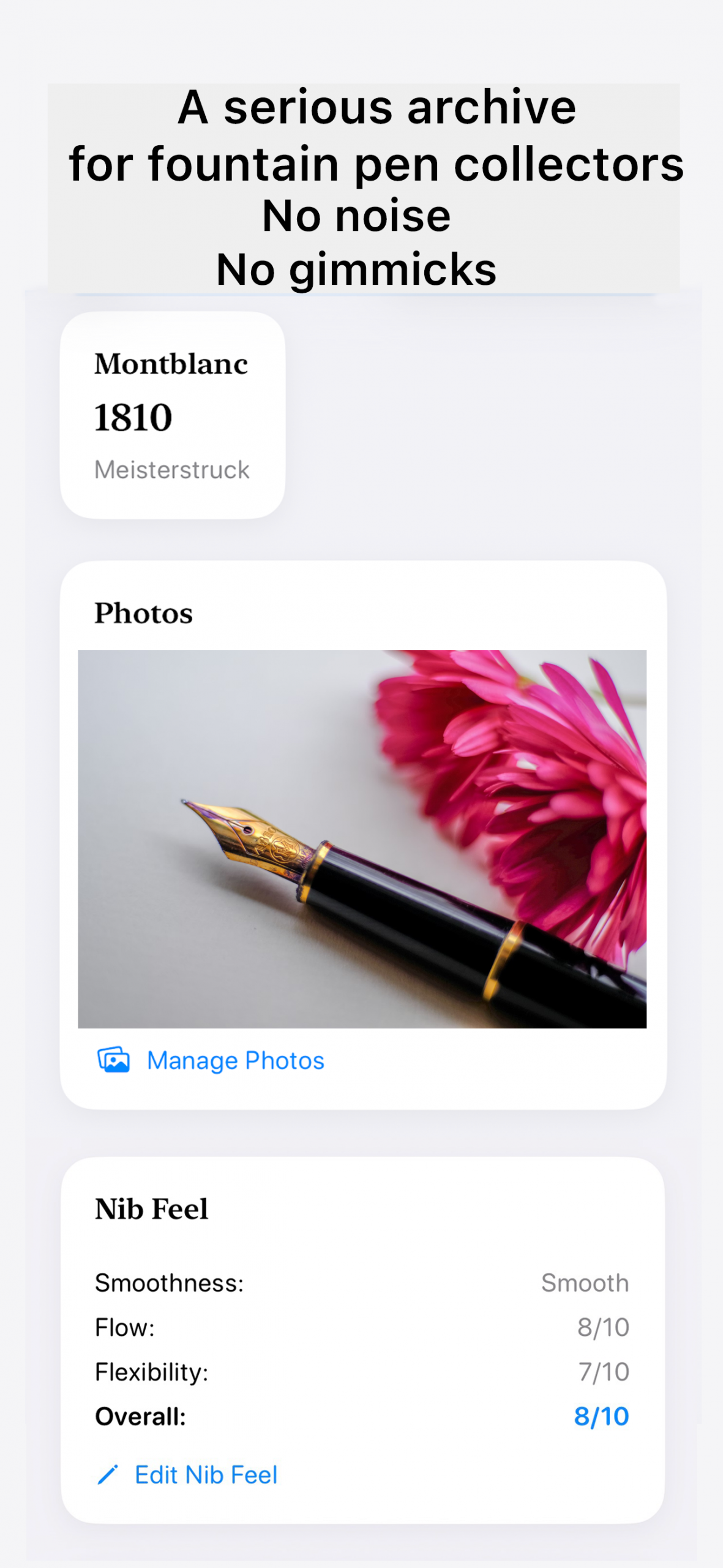 Penfolio hero screenshot
