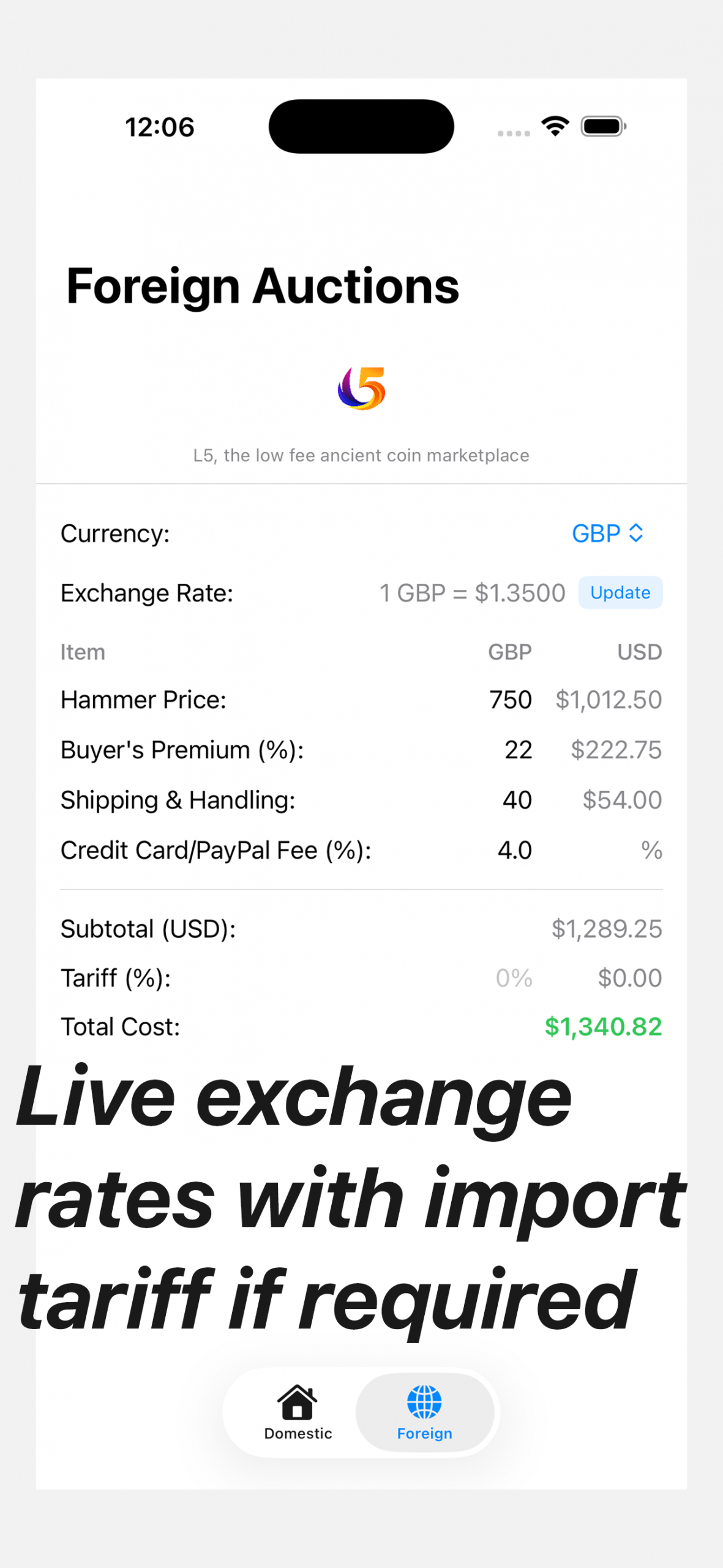 Avoid surprise bills screenshot